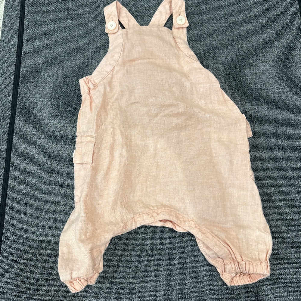 Banana republic linen overalls